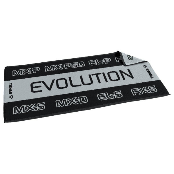 ★在庫あり即納★◆TIBHAR◆ティバー EVOLUTION タオル ブラック[品番:TJG1]【卓球用品】タオル類/卓球用タオル【RCP】(4)