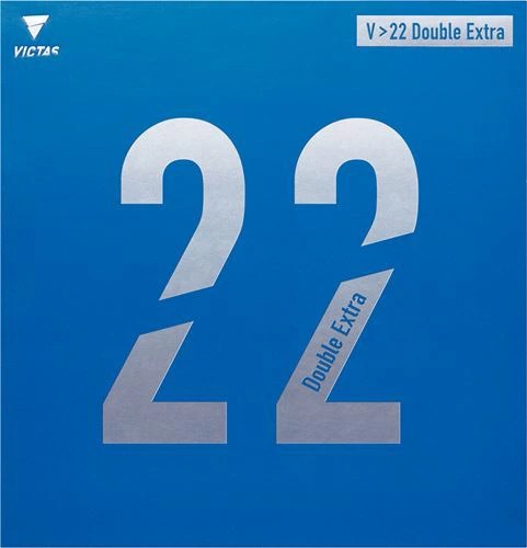 ★即納/あす楽★■卓球ラバーメール便送料無料■【VICTAS】ヴィクタス 200070 V＞22 ダブルエキストラ[V22 Double Extra]【卓球用品】裏ソフトラバー/卓球/ラバー/ラバ-[裏ソフトラバー/テンション系/スピード系/回転系]【RCP】