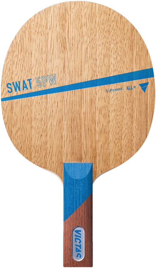 ★在庫あり即納★■送料無料■【VICTAS】ヴィクタス 310045 SWAT 5PW ST(ストレート) (スワット5PW) ボールを掴んで飛ばすような打球感を5枚合板で更に追求。打球瞬間のフィーリングを正確に手に伝える【卓球用品】シェークラケット/卓球ラケット【RCP】