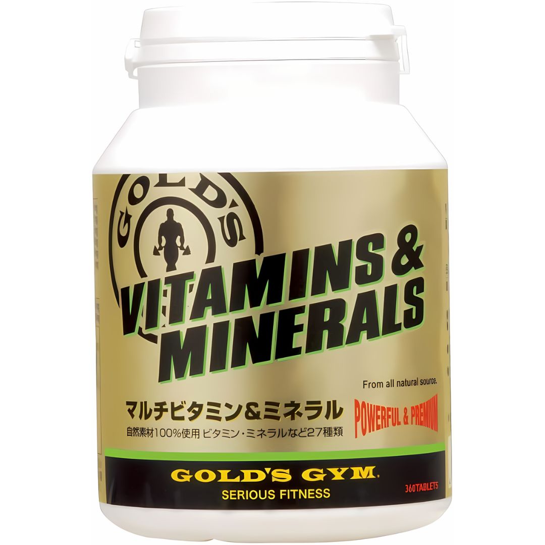 【ポイント11倍★ お買い物マラソン限定 】ゴールドジム サプリメント GOLD 039 S GYM マルチビタミン ミネラル 360粒