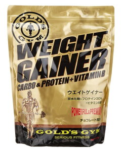 GOLD'S GYM（ゴールドジム）ウエイトゲイナー（1kg）チョコレート風味【送料無料】