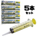 シリンジ 30ml （ 5本 セット 送料無料 ）動物 犬 猫 ペット用品 介護 注射器 ニプロ スポイト その1