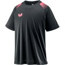【ポイント10倍★O&5の付く日限定 】バタフライ(Butterfly)ウェア エスプレ・Tシャツ 男女兼用 半袖 016:ロゼ L