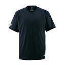 【ポイント10倍★O&5の付く日限定 】デサント ベースボールTシャツ BLK