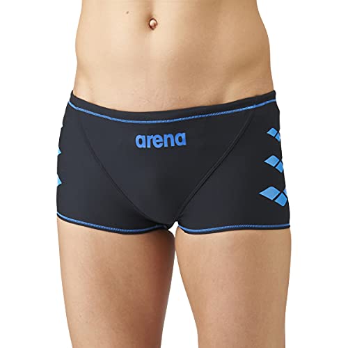 【ポイント10倍★O＆5の付く日限定 】arena (アリーナ) 水着 ショートボックス ジュニア ブラック×ブルー