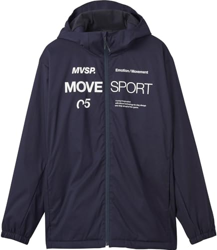 [デサント] スウェット フルジップパーカー AIR THERMOTION 保温 軽量 はっ水 MOVESPORT MVSP BG