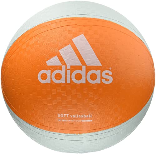 adidas(アディダス) ソフトバレーボール AVSOSL オレンジ×グレー