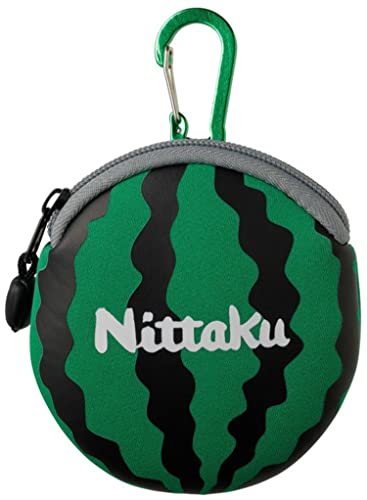 【ポイント10倍★ お買い物マラソン限定 】ニッタク Nittaku 卓球 ボールケース ボール3個入れ用 スイカくん NL9261