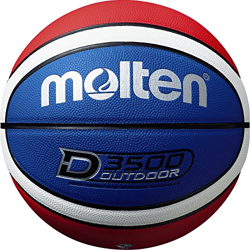 【ポイント10倍★お客様感謝デー限定 】molten(モルテン) バスケットボール D3500 B6D3500-C 青×赤×白