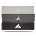 adidas レジスタンスバンドセット (GR/ST/BK)(4)