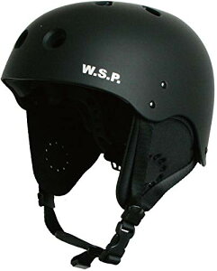【ポイント10倍★O&5の付く日限定 】W.S.P ウォータースポーツ用ヘルメット ウォーターゲーム マットブラック S 13399