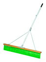 TOEI LIGHT(トーエイライト) コートブラシスリム120S B2593 ブラシ幅120cm ブラシ材質:PVC 補強ステー付 アルミ柄 固定フック付