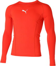 [プーマ] サッカー 着圧 インナー 吸水速乾 LIGA BASELAYER クルーネック LS シャツ 658223 メンズ 22年秋冬カラー