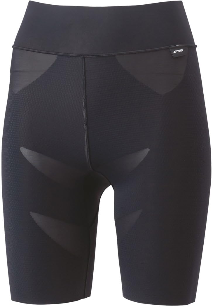 [ヨネックス] スパッツ ウィメンズハーフスパッツ STBA2511 007：ブラック M