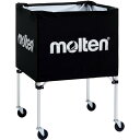 【ポイント10倍★O&5の付く日限定 】molten(モルテン) ボールカゴ 中・屋外 その他球技 施設備品 ボールかご (BK0022K) 黒 在庫
