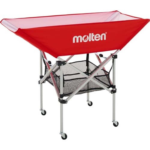 【ポイント10倍★ お買い物マラソン限定 】molten(モルテン) ボールカゴ 折りたたみ式平型ボールカゴ 背低 赤 BK0032-R 【ポイント10倍★ お買い物マラソン限定 】molten(モルテン) ボールカゴ 折りたたみ式平型ボールカゴ 背低 赤 BK0032-R