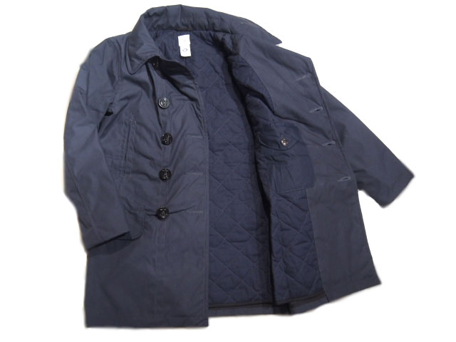 Post Overalls 2113RL PC Poplin Long Peacoat: Navy