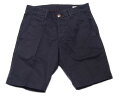 GROWN & SEWN （グロウン＆ソーン） /INDEPENDENT SLIM SHORTS TWILL（ツイルショーツ）/navy