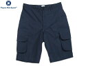 【只今50％OFF！】POST OVERALLS(ポストオーバーオールズ）/ 2323 P/C WEATHER POPLIN DEE 039 S SHORTS2/navy