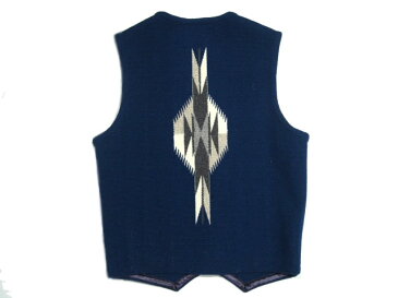 ORTEGA'S（オルテガ） /REGULAR FRONT WOVEN VEST（レギュラーフロント・ベスト）/navy/size 38