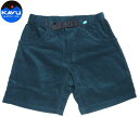 KAVU（カブー）CORDUROY CHILLIWACK SHORTS（コーデュロイチリワックショーツ）/bottle green