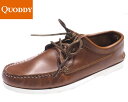 QUODDY TRAIL MOCCASIN（クオディ・トレイルモカシン）/#501 BLUCHER MOCCASIN（ブルーチャーモカシン）/whisky chrome