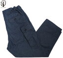 只今30％OFF CORONA FATIGUE SLACKS コロナ・ファティーグスラックス FP013-22-08 VIETNAM SLACKS 8.5oz High Density Indigo Denim indigo