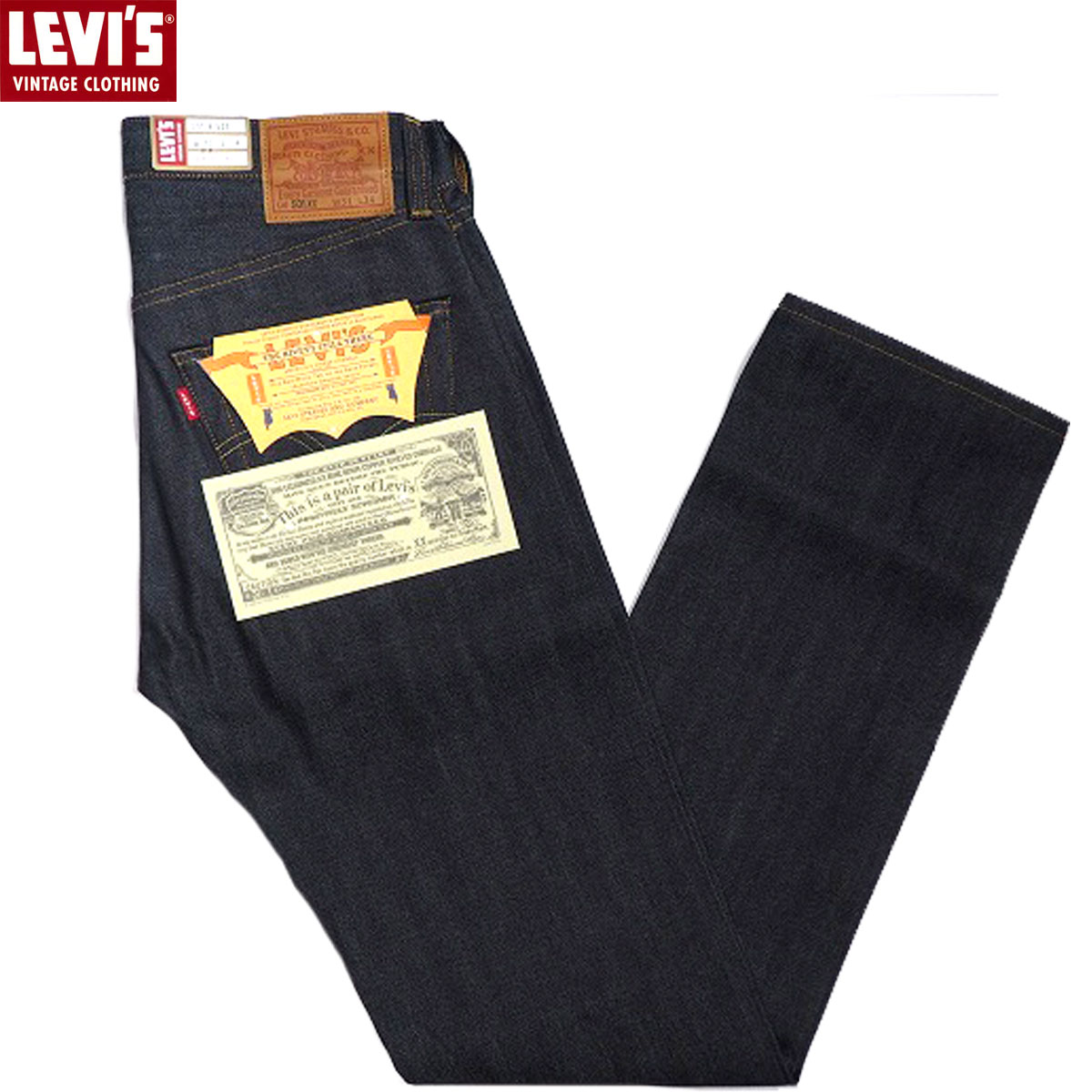 楽天travels　（トラベルズ）LEVI’S XX/LEVI’S VINTAGE CLOTHING/（リーバイスビンテージクロージング）/1947 501XX/organic rigid/made in Japan