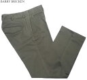 BARRY BRICKEN（バリーブリッケン） /ORGANIC COTTON MILITARY CHINO PANTS（ミリタリー チノパンツ）/dark olive