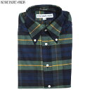 INDIVIDUALIZED SHIRTS（インディビジュアライズド　シャツ）/L/S STANDARD FIT B.D. TARTAN OXFORD SHIRTS（タータンオックスフォードボタンダウンシャツ）/gordon modern