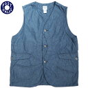 POST OVERALLS(ポストオーバーオールズ）/ 1512 ROYAL TRAVELER Vintage sheeting/chambray