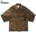 【只今30％OFF！】LE LABOUREUR(ル ラブルール）/VESTON VELOURS FRENCH COVERALL（フレンチ カバーオール）/beige