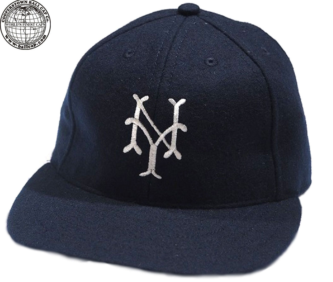 COOPERSTOWN BALL CAPiN[p[Y^E{[Lbvj/NEWYORK CUBANS vintage baseball cap/navy