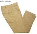 BARRY BRICKEN（バリーブリッケン） /MILITARY CHINO PANTS（ミリタリー チノパンツ）w/button flap/british khaki