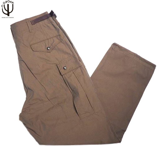 【正規取扱店】CORONA FATIGUE SLACKS(コロナ・ファティーグスラックス)/#FP012-25-02 M-51 FIELD SLACKS COTTON RIPSTOP LIGHT/dark khaki 【正規取扱店】CORONA FATIGUE SLACKS(コロナ・ファティーグスラックス)/#FP012-25-02 M-51 FIELD SLACKS COTTON RIPSTOP LIGHT/dark khaki