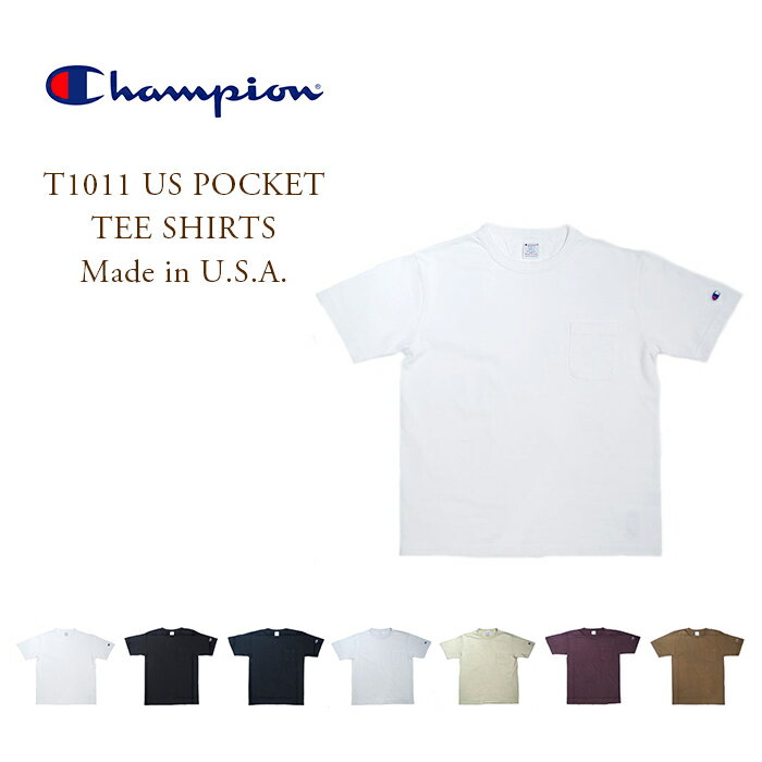 CHAMPIONʥԥ/#C5-B303/X305/V305 T1011 US POCKET T-SHIRTS US ݥåTEEˡ/Made in U.S.A.פ򸫤