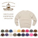 インバーアラン セーター メンズ 【只今50％OFF！】INVERALLAN（インバーアラン）/SHETLAND CREWNECK SWEATER（シェットランドセーター）＜PART 2 OF 2＞ 16 COLOURS