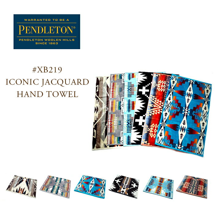 y50OFFIzPENDLETONiyhgj/#XB219 Iconic Jacquard Hand ToweliWJ[hnh^Ij