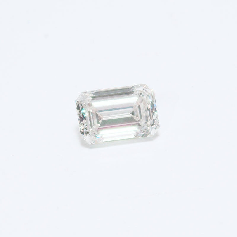 『鑑定書付き』ダイヤモンドルース 6ct エメラルド Emerald brilliant ラボダイヤモンド