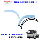いすゞ 超低PMエルフ H16.6~H18.12 メッキ フロント フェンダー 交換式 デコトラ 新品 即納