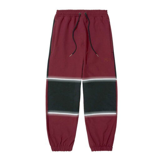 FYVE スノーボードウェア SNOW PANTS MAROON/BLKサイズM FYVE スノーボードウェア SNOW PANTS MAROON/BLKサイズM