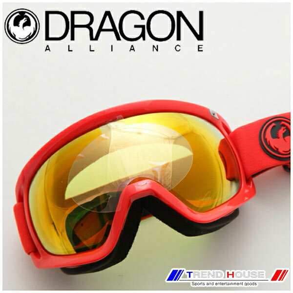 ドラゴン ゴーグル D3 Bitter/Yellow Red Ion DRAGON 722-5676