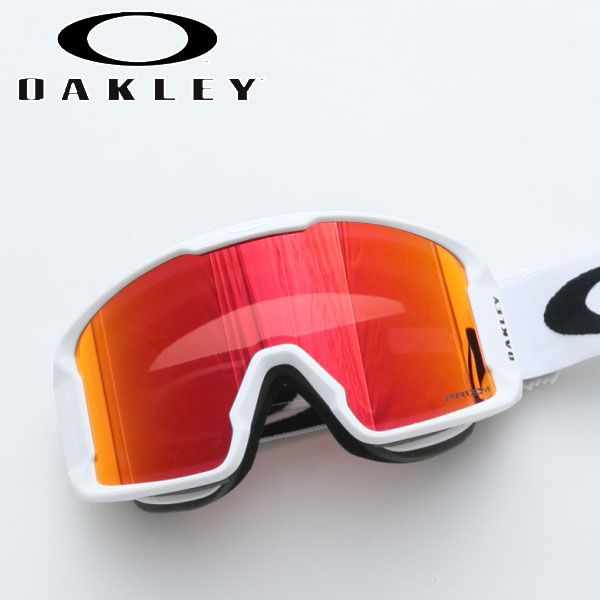 オークリー ゴーグル ラインマイナー XM アジアン プリズム OAKLEY/OO7094-04 LINE MINER XM Matte White(ALT FIT) Prizm Snow Torch Iridium