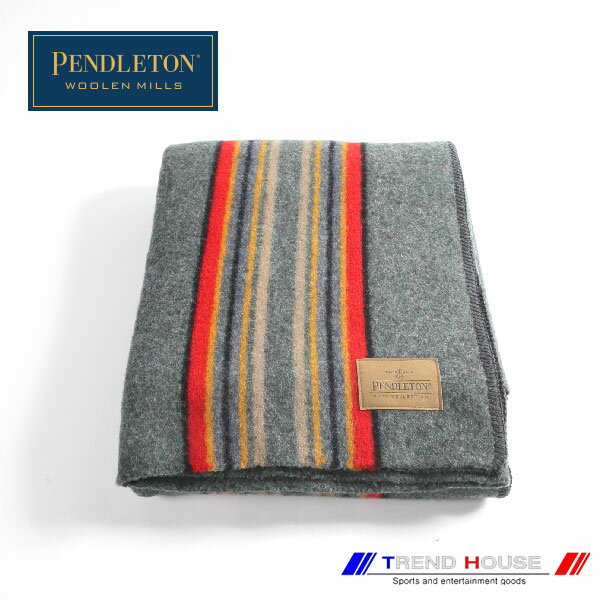 ペンドルトン ブランケット ペンドルトン ブランケット［PENDLETON］YAKIMA CAMP BLANKET THROW/ヤキマキャンプブランケット_ZA158-50053/GREEN HEATHER