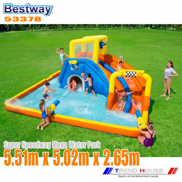 ベストウェイ 大型プール 家庭用 滑り台付き プール スライダー 53378 BESTWAY