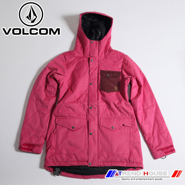 ボルコム レディースジャケット BRIDGE INS. JKT H0451606-MAR-M VOLCOM