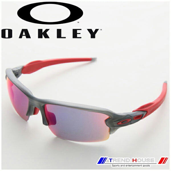 オークリー サングラス フラック 2.0 (アジアン) OO9271-03 FLAK 2.0 (ASIAN FIT) Matte Grey Smoke/Positive Red Iridium OAKLEY