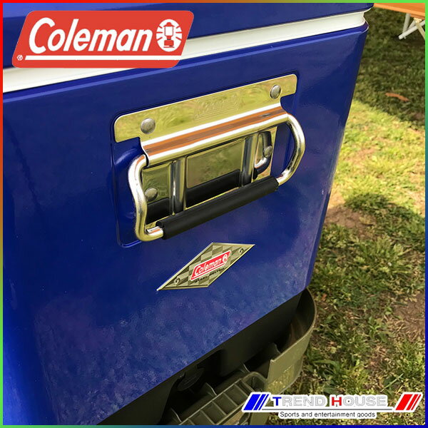 コールマン スチールベルトクーラー 54qt / ブルー_3000004390 Coleman クーラーボックス通販格安セール情報 楽天 通販