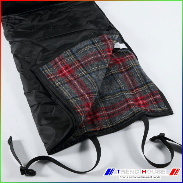 ペンドルトン ブランケット ［PENDLETON］ROLL-UP BLANKET/ロールアップブランケット_XR334-52453/CHARCOAL STEWART 3
