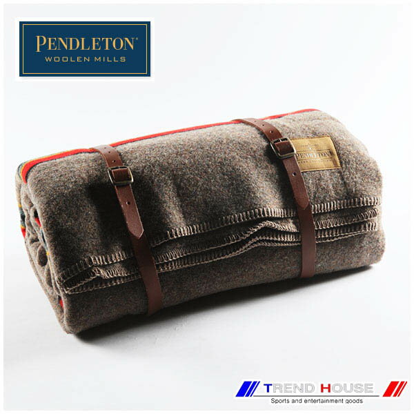 ڥɥȥ ֥󥱥å PENDLETONYAKIMA CAMP BLANKET TWIN WITH CARRIER/䥭ޥץ֥󥱥å_ZA160-52553/MINERAL UMBER